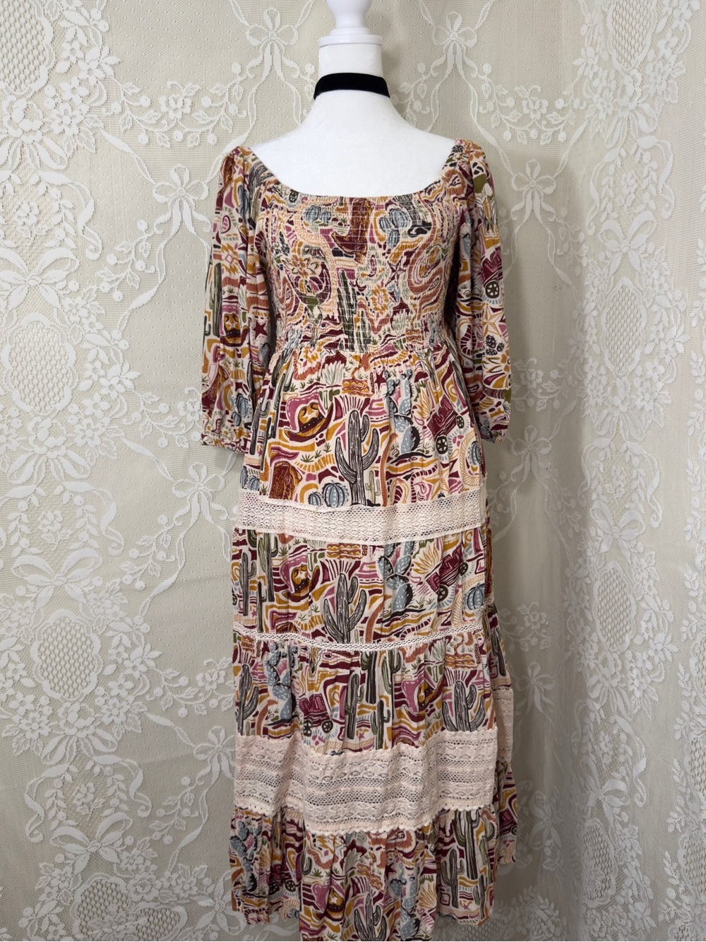 NWOT ANGIE BOHO TX DRESS